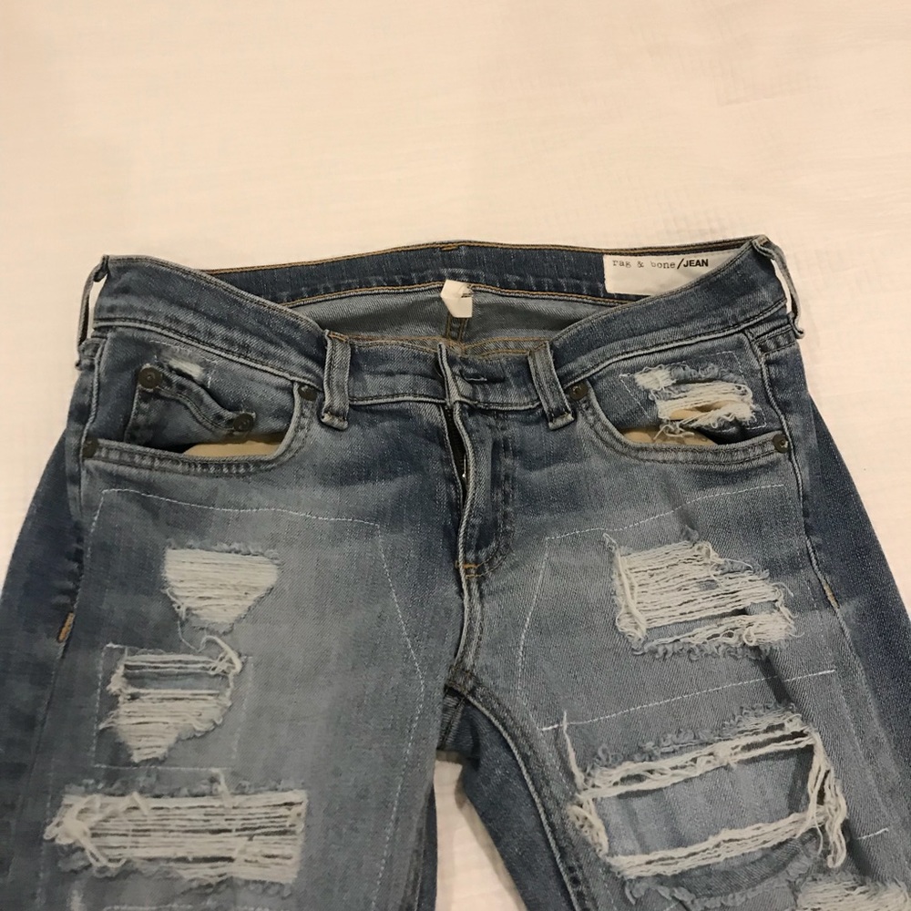 Rag & Bone Ripped Jeans - Picture 5 of 5